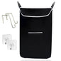 TFLC Over the Door Hanging Laundry hamper bag, 18x4.75x28", Beige-L