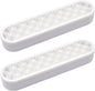 2 PCS Multi-Purpose Cosmetic Storage Box, Desktop Organizers Silicone Make Up Brush Storage Stand, Desktop Storage Box for Eyeliner Pencil, Art Supplies, Painting Brush (Grey)