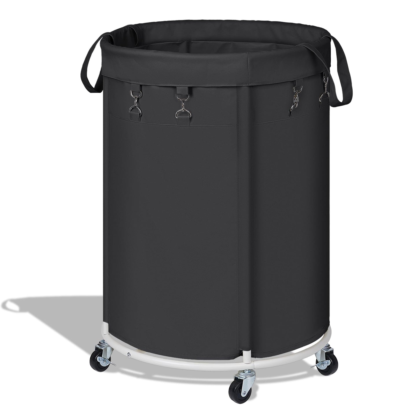 150L Large Capacity Rolling Laundry Basket Hamper with Wheels, Clothes hamper and Removable Bag for Home, Laundry Room, Bedroom, Bathroom, Apartment, Dorm