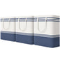 TranquilRelax 3-Pack Laundry Basket, Laundry Hamper, Grey-75L