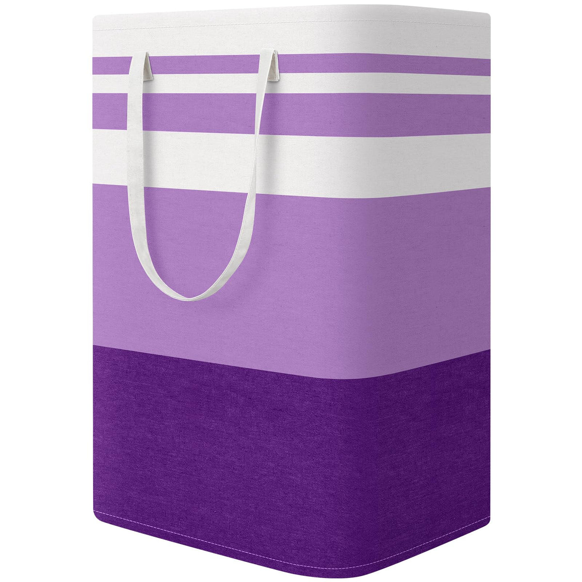 StorageRight Laundry Basket Hamper, 75L Collapsible Clothes Storage, Grey