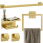 10-Pieces Matte Black Bathroom Accessories, 24 Inch Bathroom Hardware Set