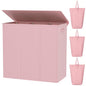 WOWLIVE 154L Double Laundry Hamper 2 Section with Lid and Removable Bags