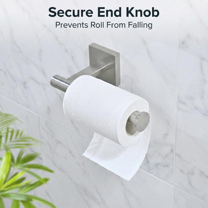 16 in 5-Piece Bathroom Hardware Set, Brushed Nickel