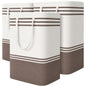 TranquilRelax 3-Pack Laundry Basket, Laundry Hamper, Grey-75L