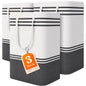 TranquilRelax 3-Pack Laundry Basket, Laundry Hamper, Grey-75L