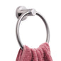 MARMOLUX ACC Matte Black Towel Ring - SUS304 Stainless Steel Wall Mounted Hand Towel Holder for Bathroom - Kitchen & Bathroom Towel Rack - Black Towel Hanger - Bathroom Towel Holder - Hand Towel Rack