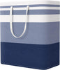 StorageRight Laundry Basket Hamper, 75L Collapsible Clothes Storage, Grey