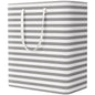 StorageRight Laundry Basket Hamper, 75L Collapsible Clothes Storage, Grey