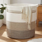 OIAHOMY 80L Laundry Basket Laundry Hamper Nursery Hamper Gradient Yellow