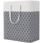 StorageRight Laundry Basket Hamper, 75L Collapsible Clothes Storage, Grey