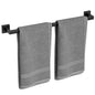 10-Pieces Matte Black Bathroom Accessories, 24 Inch Bathroom Hardware Set