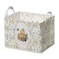 Winnie Nursery Decor, the Pooh Baby Stuff, Winnie Storage Nursery Basket, Large squarecanvas Laundry Hamper With A Waterproof PECoating, Foldable, Toys Bin, Baby Nursery HamperDecor, Classic