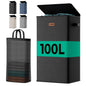 100L Large Capacity Laundry Hamper, Collapsible Laundry Basket Space-Saving, Clothes Hamper with Lid and Removable Bag for Bathroom Bedroom Laundry Room Dorm