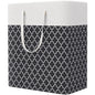 StorageRight Laundry Basket Hamper, 75L Collapsible Clothes Storage, Grey